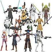 Star Wars Clone Wars Action Figures Wave 8 Case